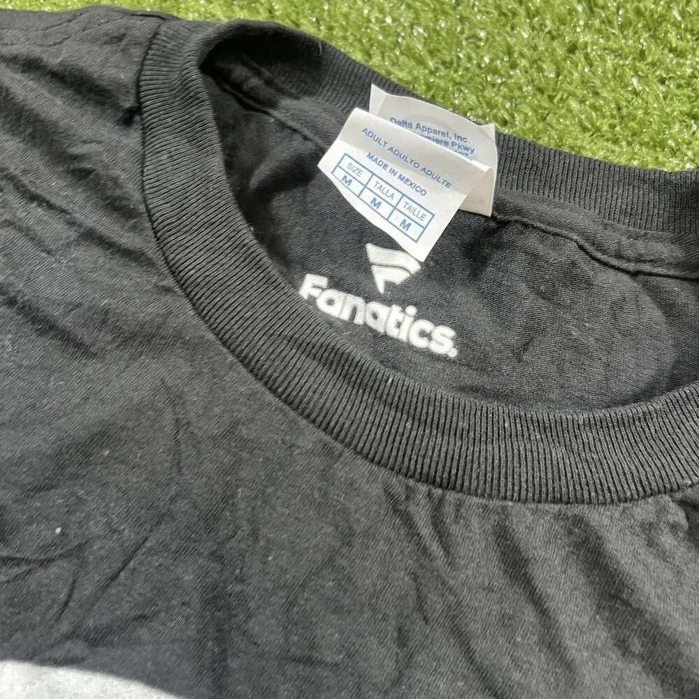 New York Jets Shirt Fanatics Men's Black Tee M Football NWOT